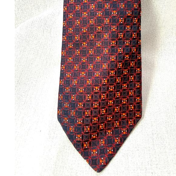 Kiton Other - Vintage KITON  Napoli Tie -  Burgundy & Blue - Made in Italy Pristine Condition